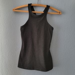 Beyond yoga. Tank top. Built in bra. Straps cross in the back.